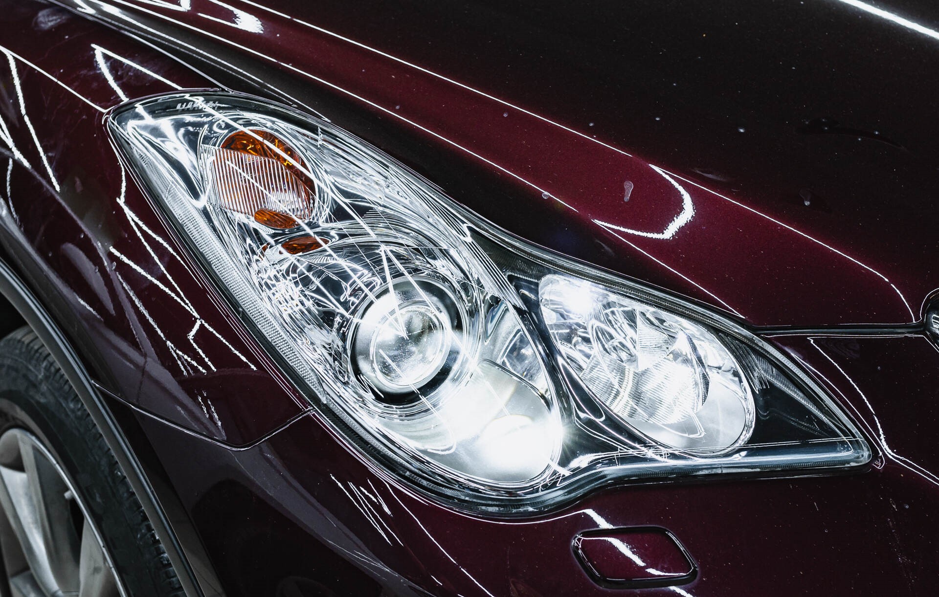 Фары после ремонта