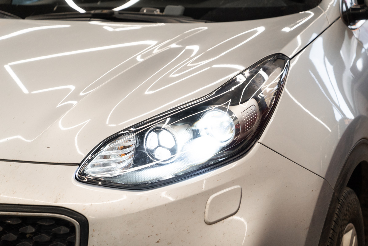 Фары после ремонта