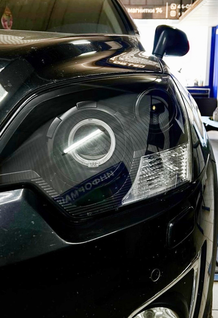 Фары после ремонта