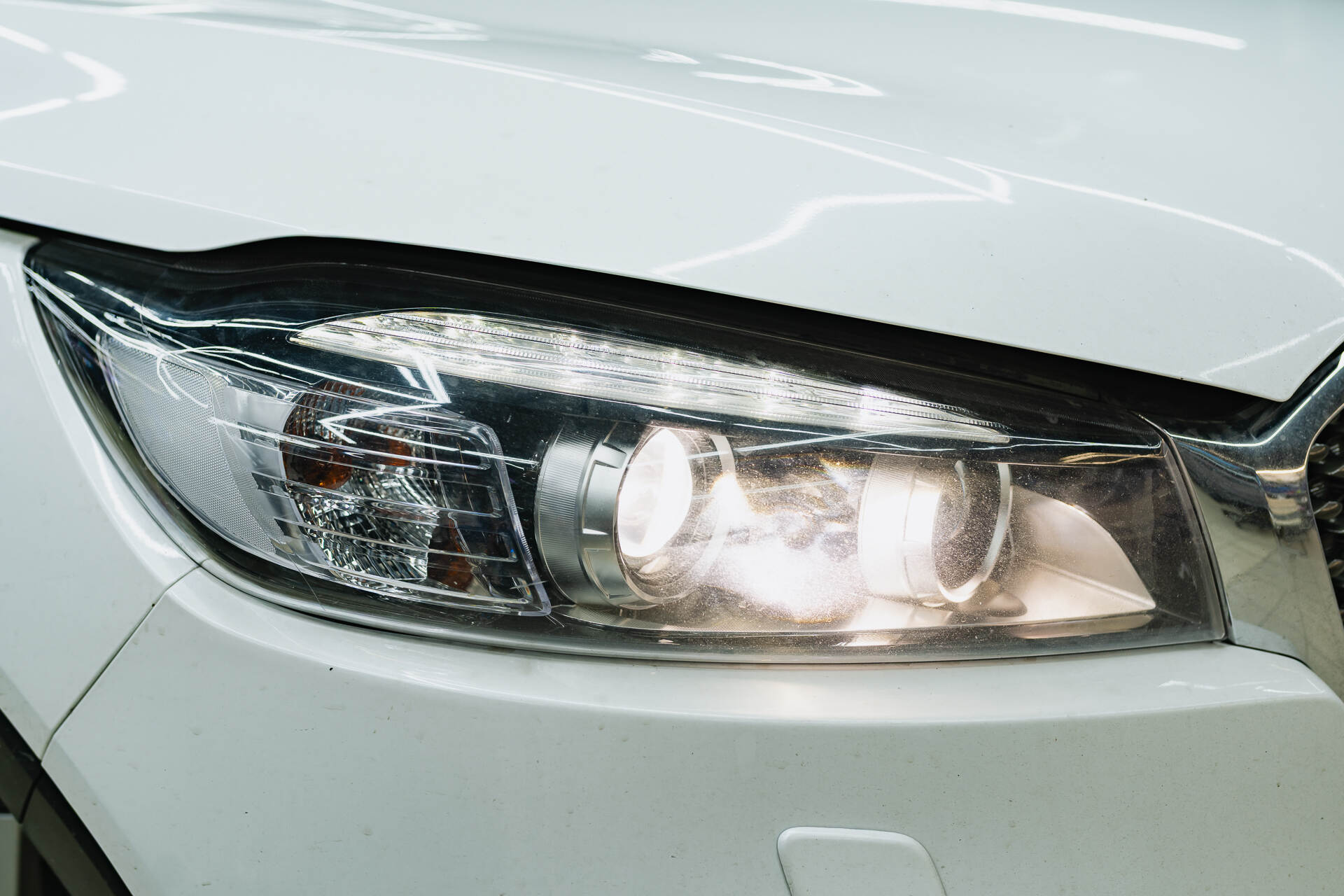 Фары до ремонта