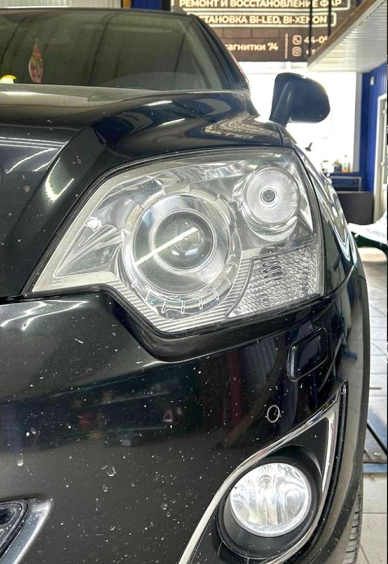 Фары до ремонта