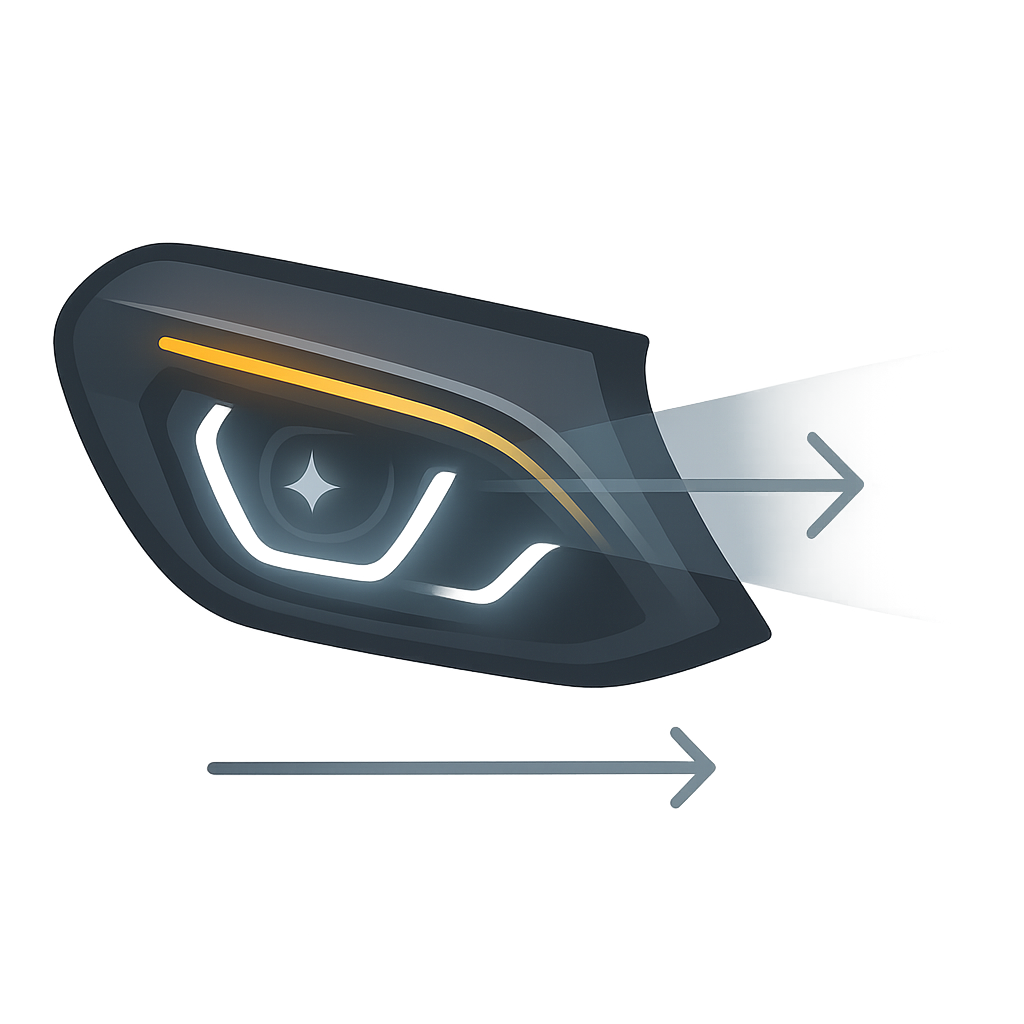 Праворульные фары